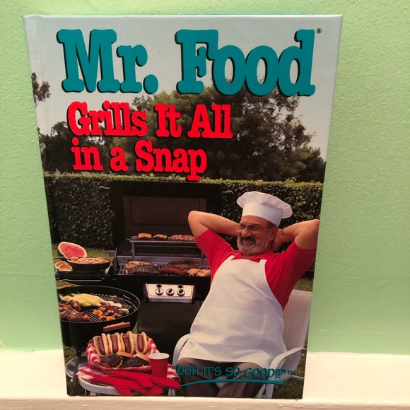 Kitchen Mr Food Grills It All In A Snap Cookbook Poshmark